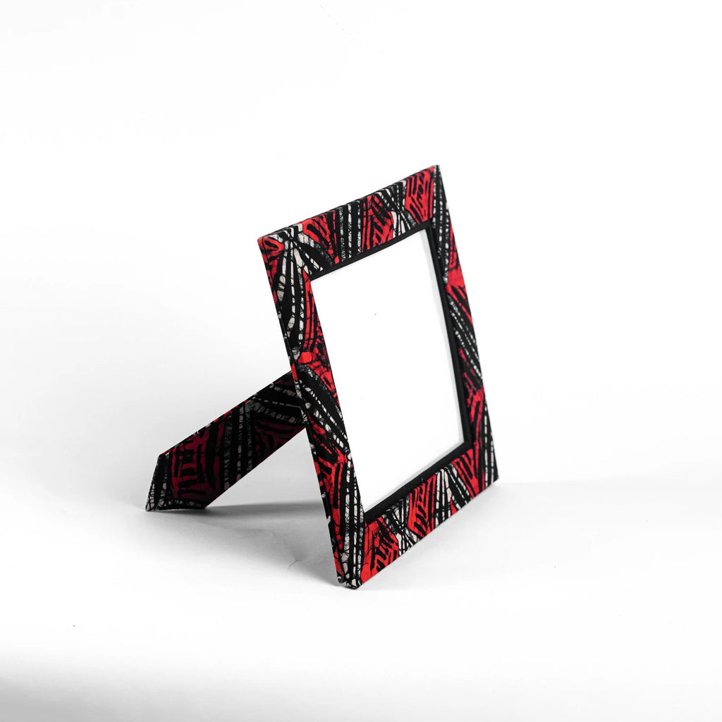 Handcrafted Ankara Picture Frame