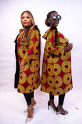 Polka Dot Cape Studded Anky Jacket