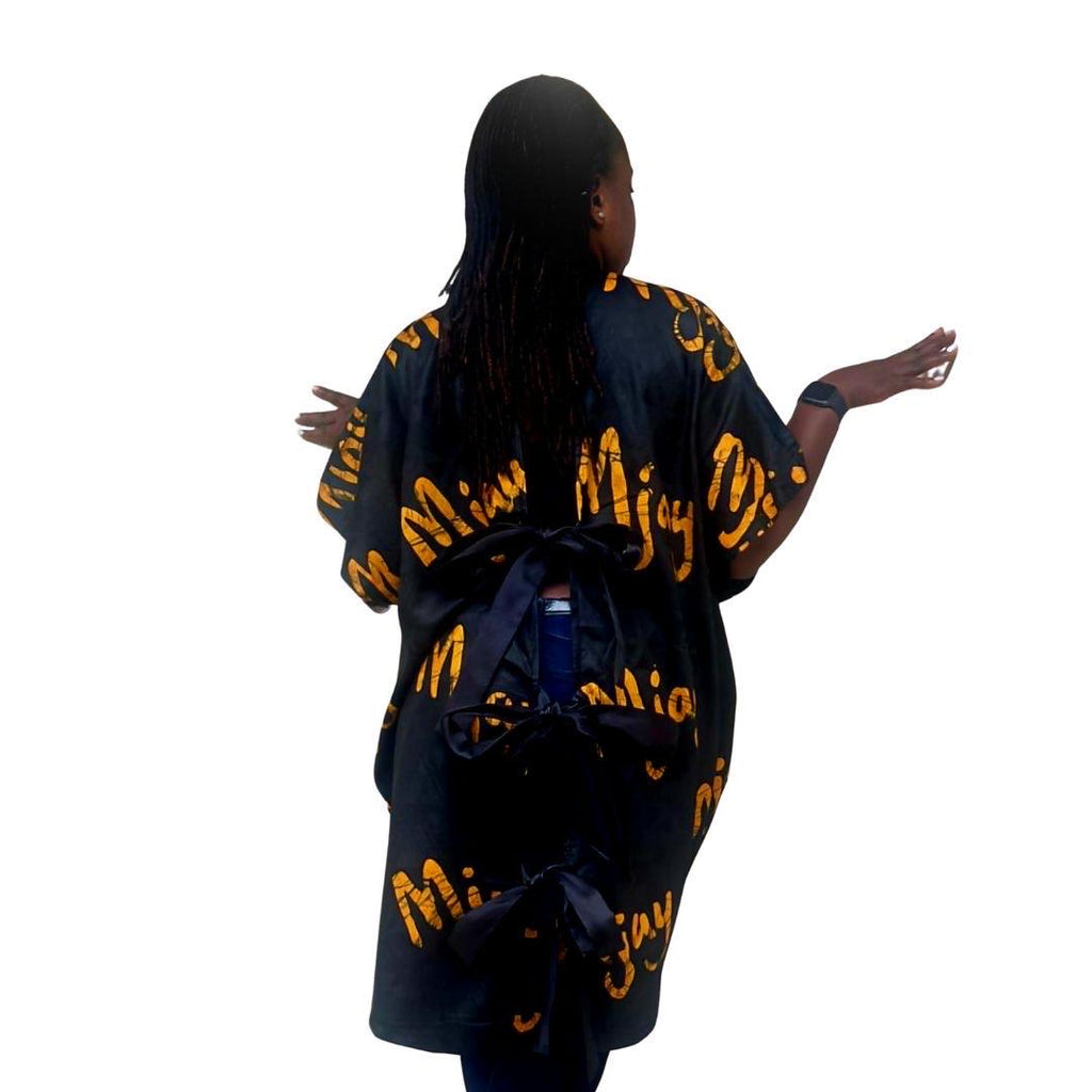 Kimono Adire Tie by NeneBlanche- One size fits all