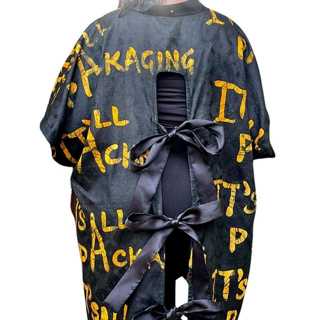 Kimono Adire Tie by NeneBlanche- One size fits all